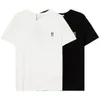 Camisetas de camisetas masculinas camisa de grife masculina T feminina Moda Moda Marca casual Camisas preto e branco