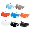 Motorcykelhjälmar 3/4 Hjälm Visor Shield PC Lens 3-Snap Design Open Face