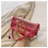 7A Designer Handbag Bags2023 Nuovo moda avanzata semplice e trasparente catena di spalle a trampolino ascellata x3ryy