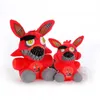 Großhandel Plüschtiere 15 cm 25 cm Fünf Nächte bei Freddy FNAF-Puppen Goldener Fazbear Mangle Foxy Bear Bonnie Stofftiere Kindergeburtstag Weihnachtsgeschenke