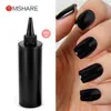 Nagelgel MSHARE 250 ml Schwarz Weiß Nagelfarbe Farbe Milchig Weiß Gelpoliermittel Semi Permanent Lack Soak Off UV LED Nägel 231127