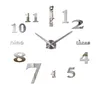 Zegary ścienne Oho Creative DIY Acryl Mirror Duże zegar kwarc Zegarek martwą życie Nowoczesne igły salon wystrój domu naklejki 241M9173969