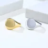 Band Rings KINGS AND NOBILITY JEWELRY PINKY SIGNET RINGS FOR STYLISH GENTLEMEN ENGRAVABLE RING GIFT FOR HER AND HIM 230426