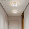 Wall Lamps Modern Wall Light LED Touch Eclipse Wall Lamps For Living Study Room Bedroom Bedside Aisle Corridor Stairs Flats Indoor Lighting Q231127