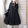 Costume a tema Lolita SET SET Abito con JSK Autumn Inverno Loli Big Swing Dress JK Girls Suits College Sweet Anime Harajuku giapponese