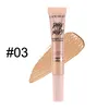 8 Färgslang concealer Vattentät Portable Facebody Contour concealer Tattood Skin som täcker Foundation Populära huden utgör 12 ml