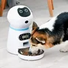 Автоматическая кормушка для домашних животных большой емкости, умный диктофон, таймер управления через приложение, дозатор корма для кошек и собак с Wi-Fi, миска для домашних животных