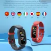 Dziecięcy inteligentny zegarek GPS Tracker Tor częstotliwość ciśnienia krwi Monitor fitness Bransoletka Sport Smartwatch dla dzieci Prezent Bożego Narodzenia