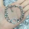 Diseñador unisex pulsera de cristal cubano brazalete brazalete hombres mujeres g-joyería mujeres ggsity pulseras de hip-hop de alta calidad kg12h