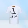 21SS NOWOŚĆ STYLISTA MASY T SHIRT MĘŻCZYZN SOUTING 3D Summer Tshirt Hiphop Women S Designer Designer Ubranie Lady Casual Tee4050160