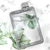 Water Bottles 380ML A5 Paper Cup Botlte Flat Kettle BPA Free Clear Book Portable Pad Drinks Notebook