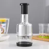 Hand-Pressing Vegetable Cutter Manual Onion Chopper Garlic Crusher Mash Garlic Device Dicer Mixer Kitchen Tools