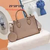 Bolsos de diseñador Multi Pochette Tote Bolsos de lujo Bolsos en el bolso de mm Bolso de mano Bolso de hombro Bolso de diseñador multifuncional para mujer Bolsos de mensajero VINTAGE 45659 Conjunto de 2 piezas