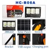Solar Flood Lights Solar led Emergency Lights Outdoor Camping Lights Mobile Lighting Lights Portable Folding waterproof IP65 10000mAh USB chargeable wall lamp