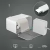 Inductie toiletpapier houder planken muur gemonteerde tissuedoos automatisch papier uit toiletpapier dispenser badkamer accessoires