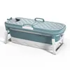 Baignoires épaissisprètement la baignoire pliante portable enfants adultes piscine pliante baignoire en plastique seau baril sueur fumante à la maison baignoire spa