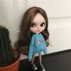 Doll Accessories Cute Blyth Doll Spring Autumn Sweatshirt bf style Doll Hoodie Suit For licca azones ob24 ob27 Doll Body Without shoes and doll 230427