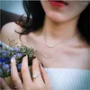 Ketens mode elegante gewei hang ketting voor vrouw charmante accessoires schattig dier zilveren kleur verkoop sieraden sn208