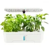 Grow Lights Indoor Garden Hydroponics Growing System 12 Pods Plant Germination Kit With LED Light Height Adjustable