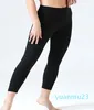 Winterfleece yogabroek met hoge taille, nude strakke perzikkleurige heuplift sportkleding fitnessbroek