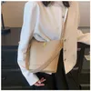 Shopping Bags Ins Sale 2023 Summer Simple Shoulder Tote Texture Crossbody Bucket Bag