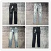 Designer per uomo donna pantaloni viola marca jeans estate foro 2023 nuovo stile ricamo auto 937 997