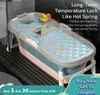 14m55in grande baignoire adulte baignoire baril sueur vapeur baignoire en plastique pliant épaissir baignoire maison Sauna5352945