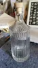 Outils de bar 500 ml en forme de diamant petite bouteille de vin avec des rayures de liège Whisky Brandy Vodka Shochu Fruit Hip Flask Decanter 231127
