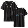 Camisetas para hombre The Try Guys Merch 2D Harajuku, ropa para mujer, camiseta de béisbol de manga corta, camisetas Kpop