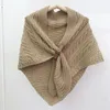 Écharpes Cachemire écharpe à tricoter pour femmes Bandana Pashmina écharpes Poncho Foulard Hijab hiver châle épaissi chaud cape laine écharpe 231127