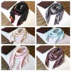 2023 Scarf Designer Fashion Real Keep High-klassar Suchves Silk Simple Retro Style Accessories for Womens Twill Scarve 6 Färger