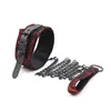 Ninghao Kit de contraintes de bondage Bdsm de haute qualité jouets sexuels en cuir Pu Bdsm pour kits de bondage pour couples