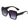 Gafas de sol de lujo para mujer 96006, gafas de sol de moda para hombre, protección UV400, gafas de diseñador para hombre, bisagra de Metal con gradiente para mujer