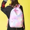 Sacs d'école Sac à dos coloré Femmes Adolescent Mignon Kawaii 2023 Mode coréenne pour filles Cartable Enfants Étudiants