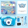 Appareil photo pour enfants, jouets pour garçons de 3 à 8 ans, caméscope vidéo numérique pour enfants avec couverture en silicone souple, meilleur cadeau de Noël, d'anniversaire, de festival pour enfants – 32 Go SD