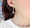 Boucles d'oreilles à tige KJJEAXCMY Boutique bijoux en argent sterling 925 incrusté de test de soutien de corail rouge femelle naturel