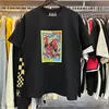 Mäns tshirts kith hoodie het sälj designer tees tshirts sommar tryck bomull casual t -shirt för män och kvinnor tee spindel spder