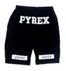Pyrex marka mody streetwear hip hop szorty mężczyźni czarny czerwony swobodny sport sprężyste spodenki 3097641