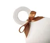 200pcs White Kraft Papiet Pakiet kartonowy pudełko na cukierki Paska i urodziny prezent świąteczne walentynki dekoracja ślubna