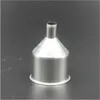 Mini embudo de embudo de metal de acero inoxidable 304 de alta calidad para todo tipo de licor Alcohol Hip Whisky Flask Bcdht