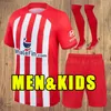 Set completo maglie da calcio 23 24 JOAO FELIX 2023 2024 M. LLORENTE Correa magliette da calcio uniformi GRIEZMANN R. DE PAUL Cunha CARRASCO Atletico MadridS bambino Portiere da uomo