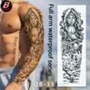 Tatuaggi Adesivi colorati da disegno 40 Design Adesivo tatuaggio temporaneo impermeabile Braccio completo Braccio di grandi dimensioni Tatoo Flash Tatuaggi finti Manica Arte del tatuaggio per Uomo DonnaL2311