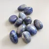 Decorative Figurines Natural Blue Sodalite Stone Healing Crystals Specimen Mineral Gemstone Aquarium Home Decoration Gifts