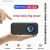 Projectors YT300 Portable Mini Projector LED Smart TV 320*240 1080p Home Wireless WiFi Phone Sync Video Wire USB Theatre Beamer Game Y7R7 Q231128