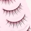 3 PCFALSE ESHELASHES LEKOFO 5 Пары 3D Mink Manga Lashes Faux Cils Корейские натуральные фальшивые ресницы Удлините