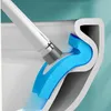 Brushes Toilet Brush Bathroom Organizer Cleaner Disposable Cleaning Brush Set Toilet Holder Flat Sanitary Cepillo Bano Furniture OA50TB