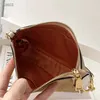 Women's Classic Luxury coachs Bags Coating Old Flower Vintage Flap Designer Crossbody Bag Nolita 19cm