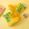 Rain Boots Cartoon Cute Dinosaur Panda Children Rain Shoes For Boys Girls Waterproof Eva Rubber Non Slip Toddler Kids Rain Boots 231128