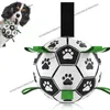 Jouets Balle pour Chien Jouet pour Grands Chiens Ballon de Football interactif pour Petit Mudiem Grande Race en Plein air Jolly Ball Herding Ball Cadeau d'anniversaire