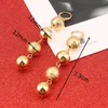 Dangle Earrings Gold Color Bead Trendy Africa Arab Middle East Ethiopian Women Jewelry